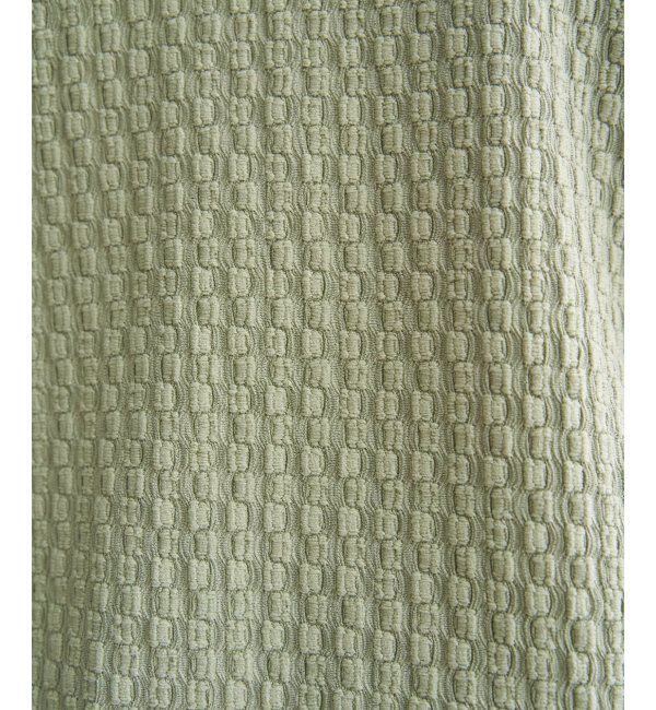 ikka「幾何学ジャカード半袖プルオーバー」|その他|