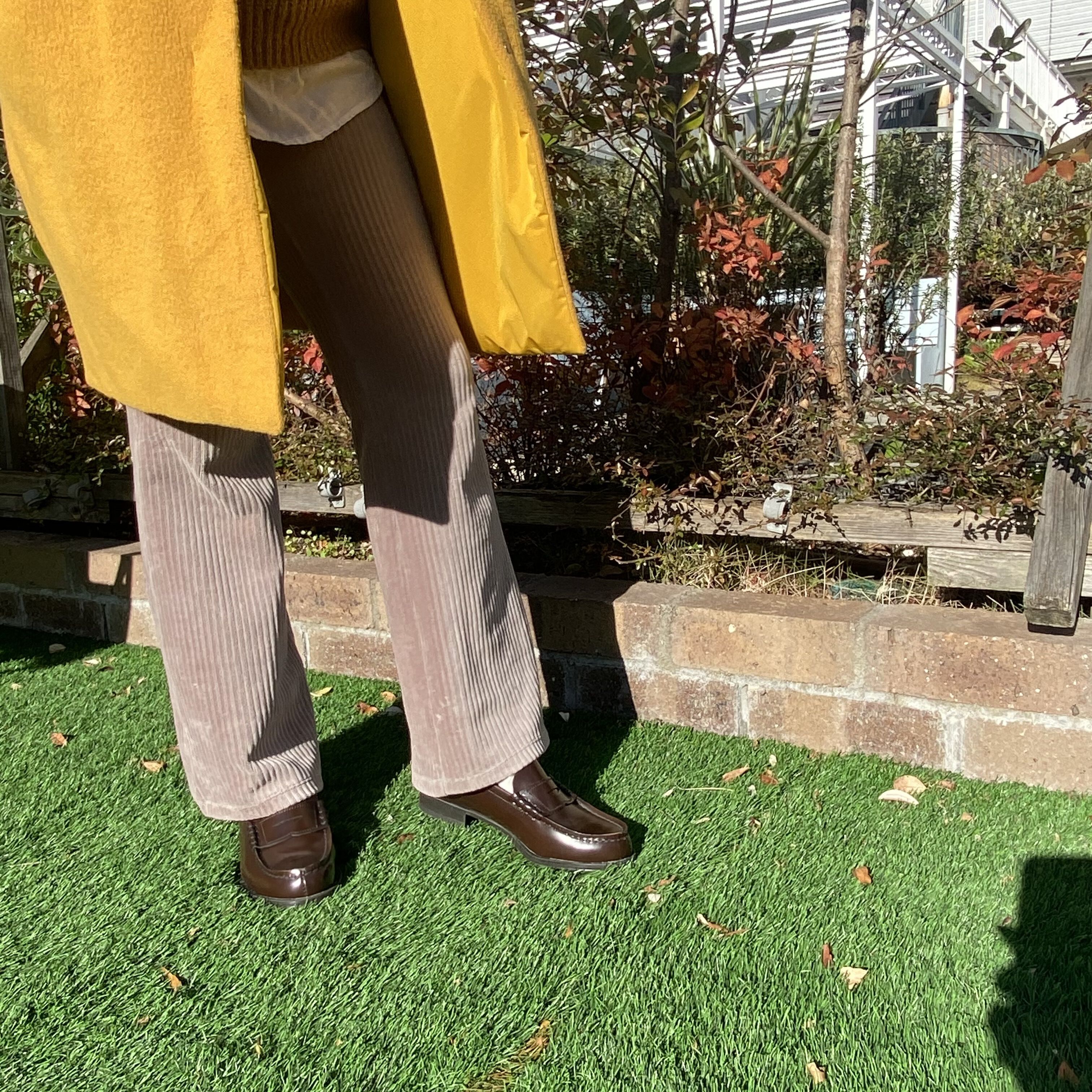 HARUTA「レディス牛革コインローファー #304」|ローファー|