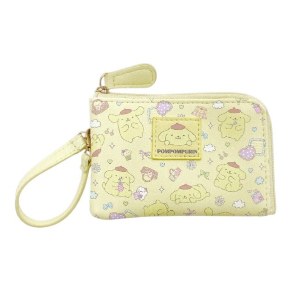 BACKYARD FAMILY「ポーチ 小物入れ キャラクター 通販 リール付き 小銭入れ ミニポーチ コインケース キーケース」|コインケース|イエロー1