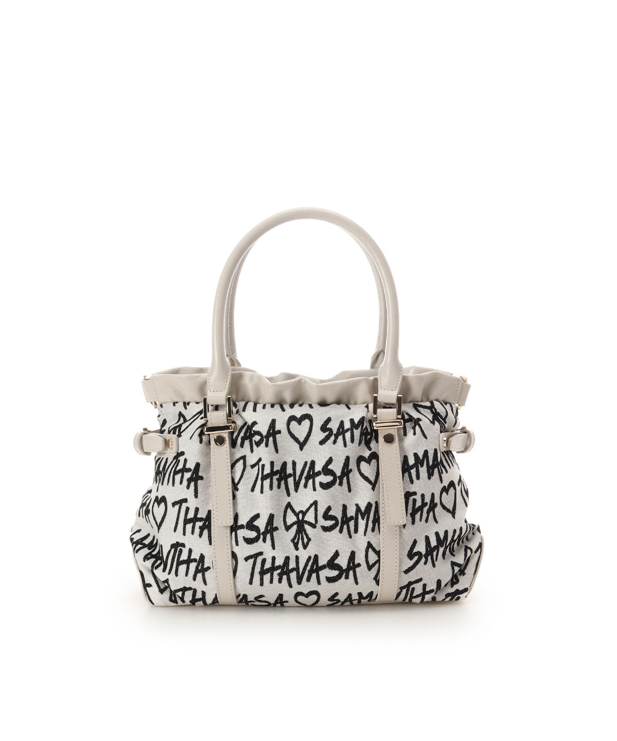 Samantha Thavasa「スクリッタ柄 サマンサ ルプリュ・ミニョン ハンドバッグ[Revival Collection]」|ハンドバッグ|