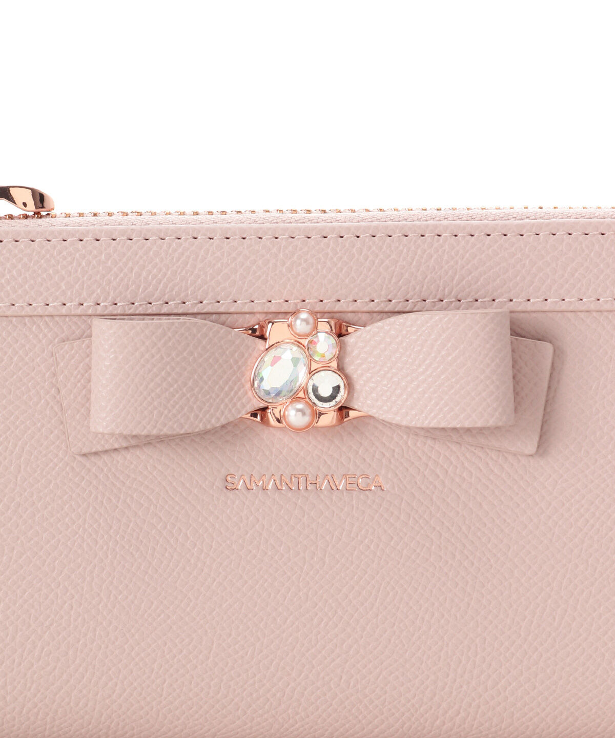 Samantha Vega「ジュエルリボン長財布」|財布|