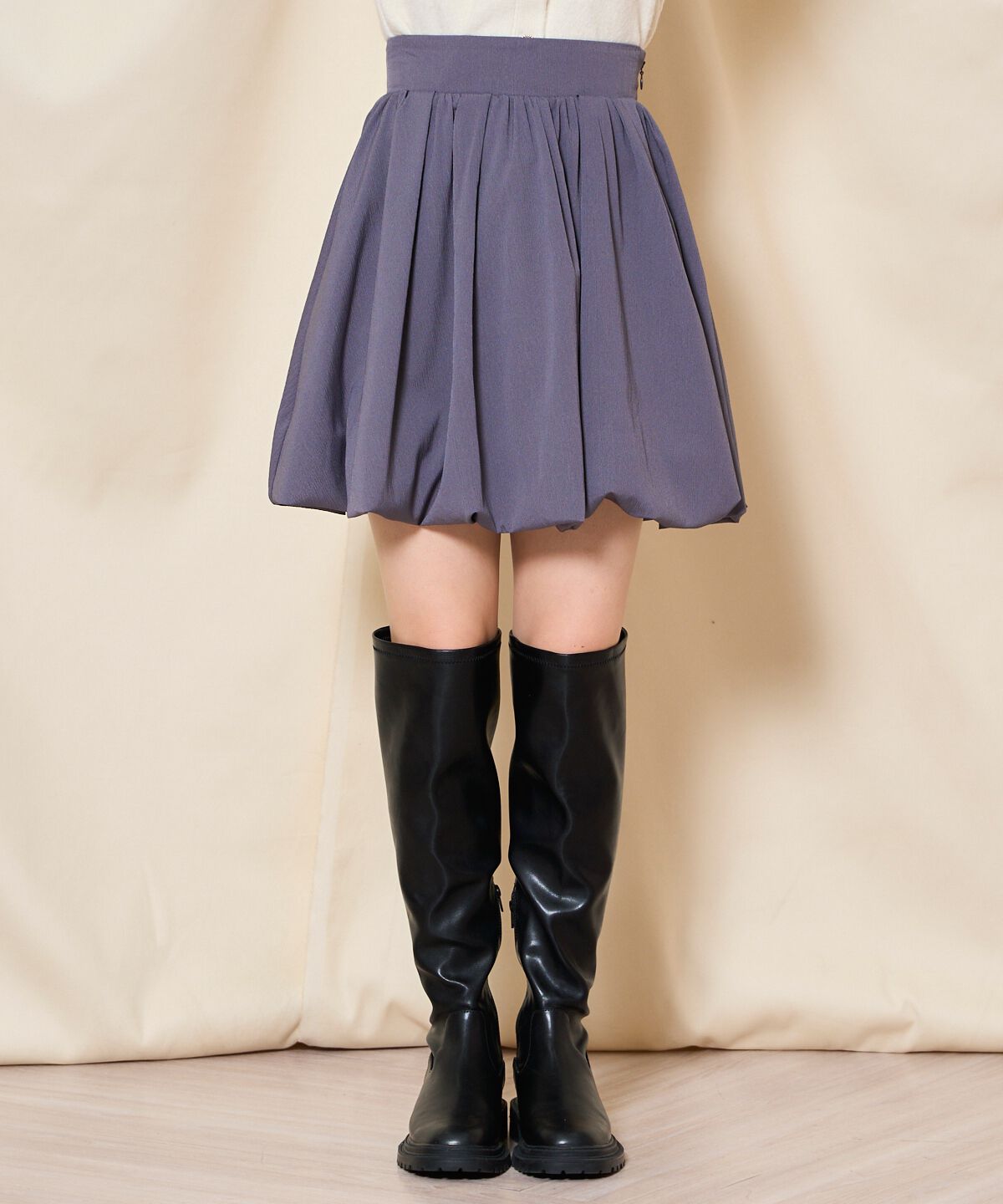 WILLSELECTION「バルーンミニスカート」|フレア|