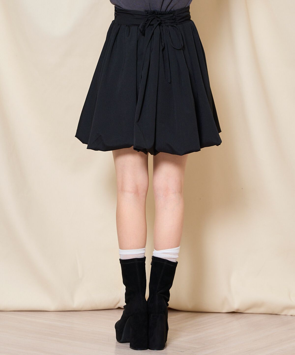 WILLSELECTION「バルーンミニスカート」|フレア|