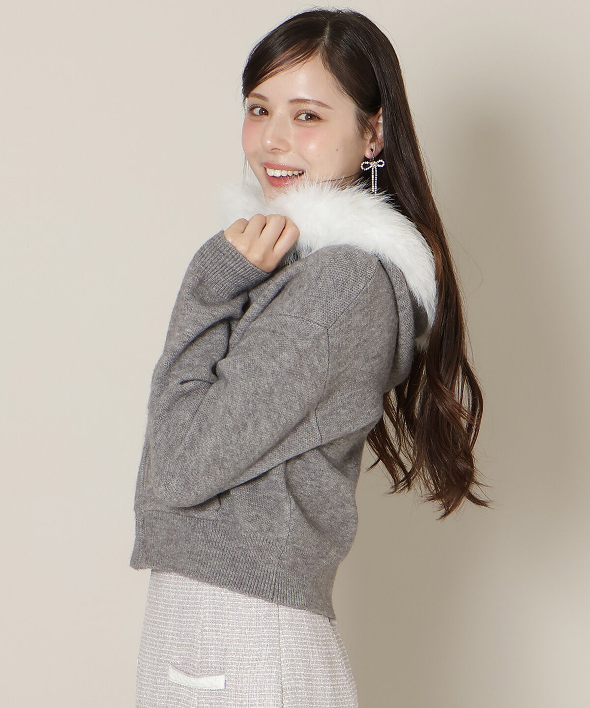 WILLSELECTION「フードファーニットパーカー」|パーカー|