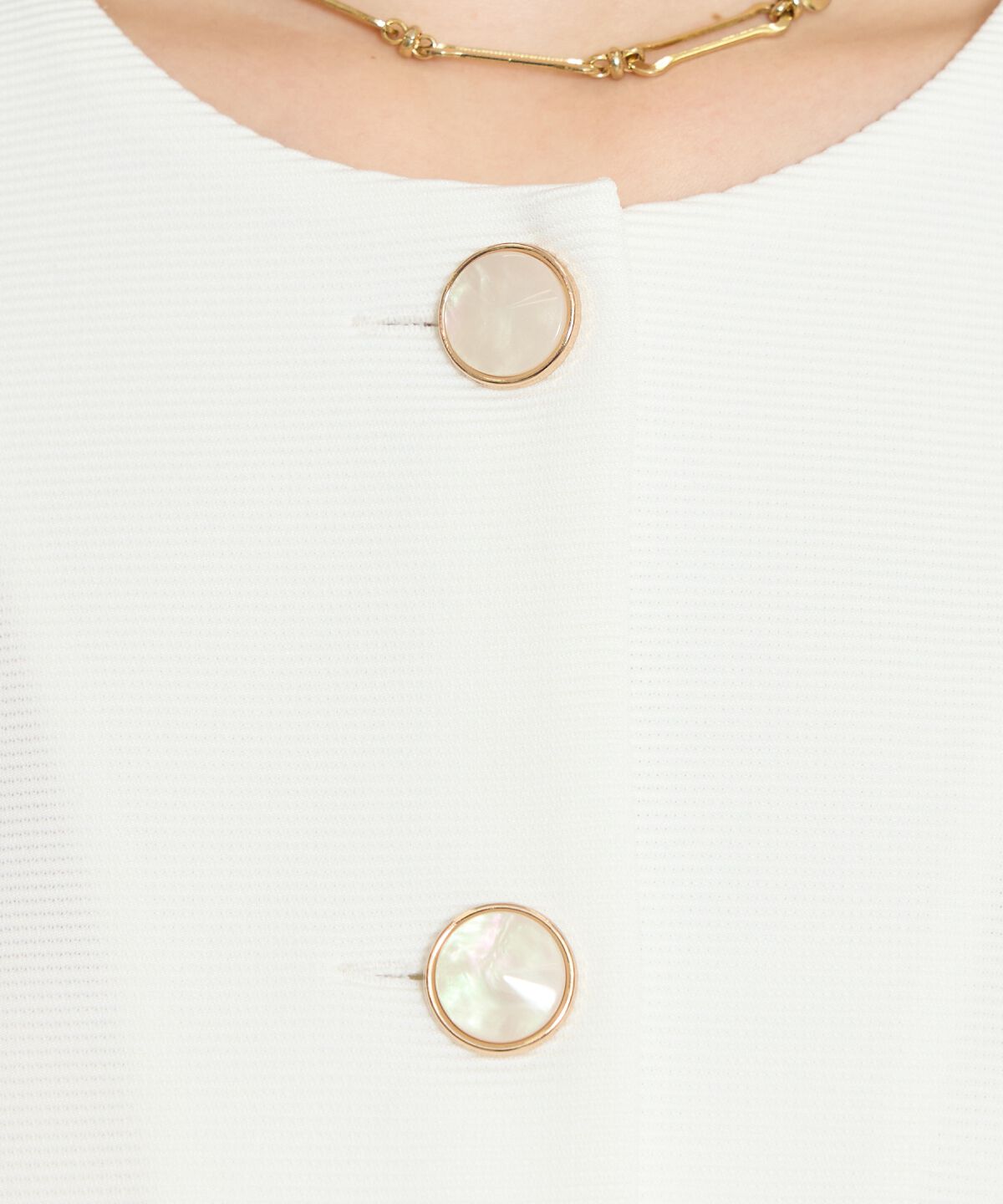 WILLSELECTION「ノーカラーポンチジャケット」|ノーカラージャケット|