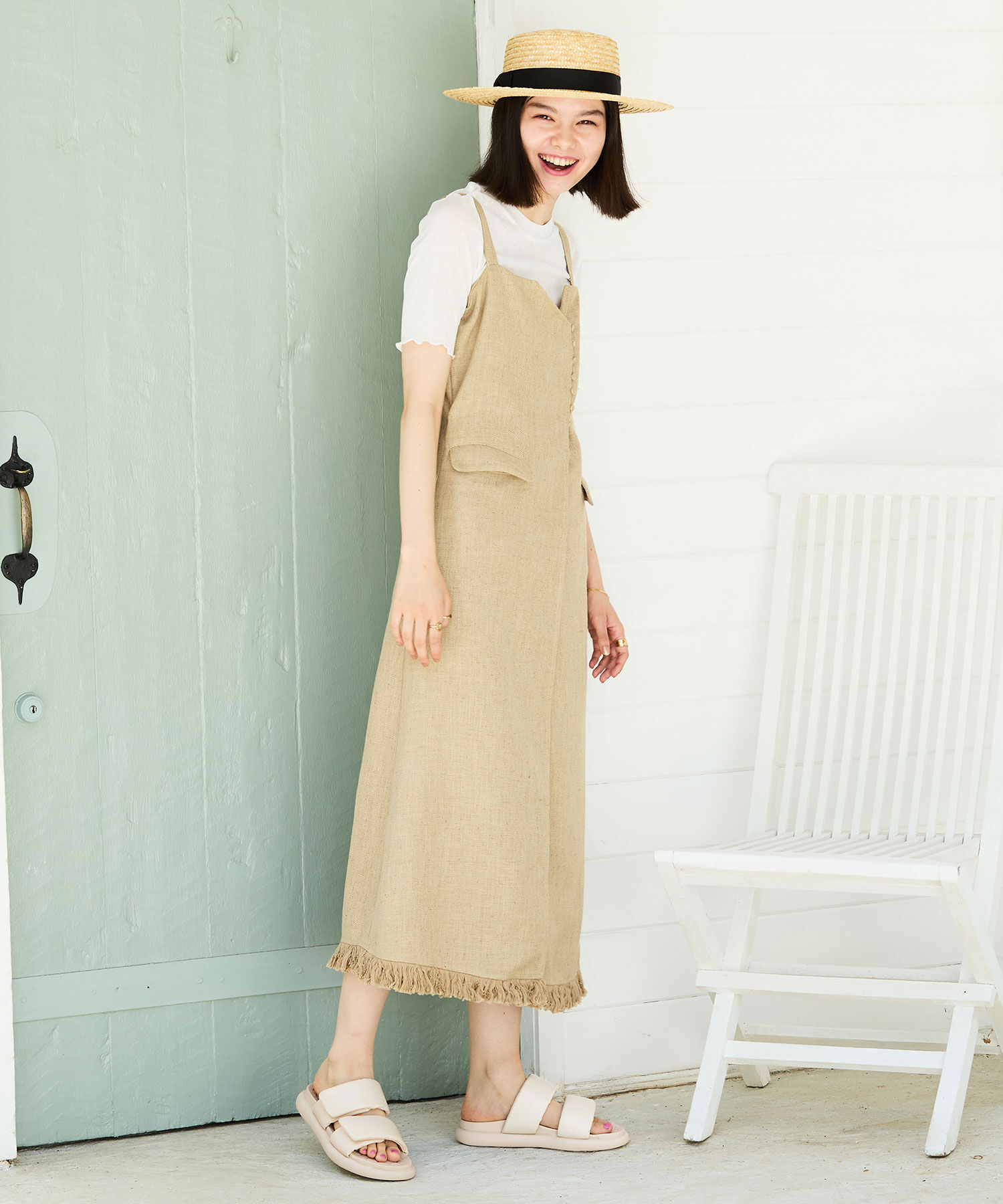 ORiental TRaffic「【サンダル】ダブルベルトコンフォートサンダル/41239」|サンダル|