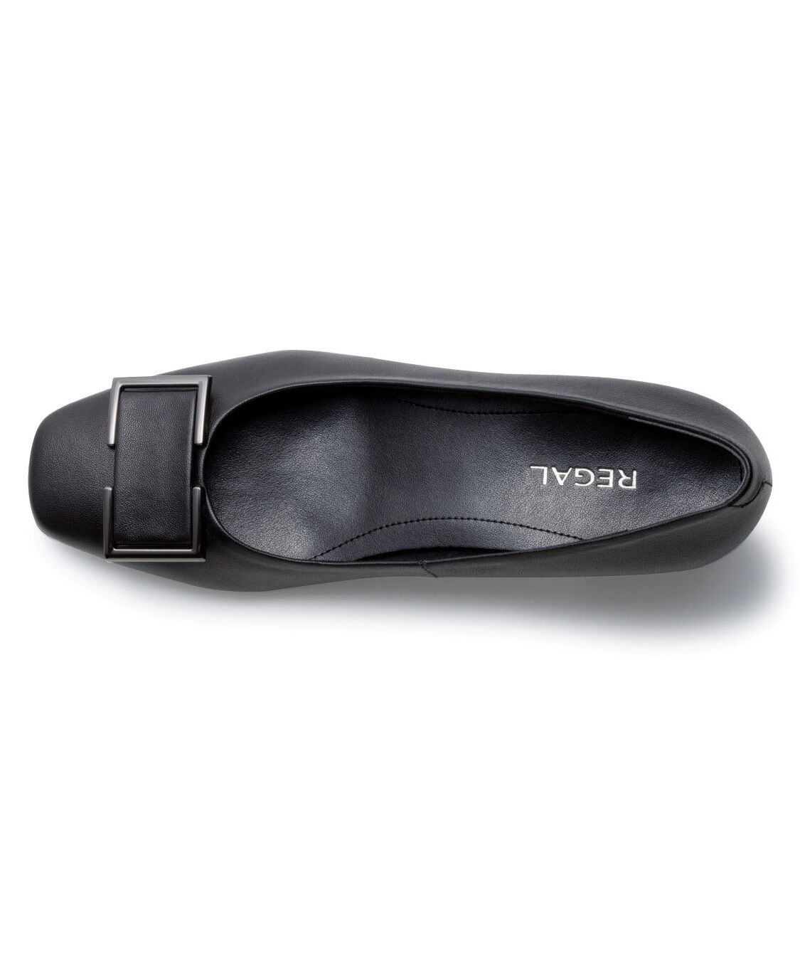 REGAL SHOES「REGAL　スクエアトウパンプス【ヒール35mm】　商品コード：F53RAL」|パンプス|