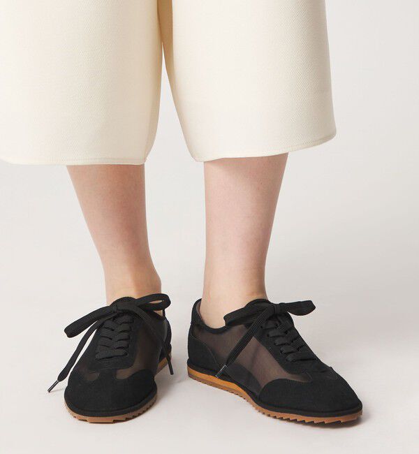 ODETTE E ODILE「シアーレースアップ スニーカー20」|スニーカー|