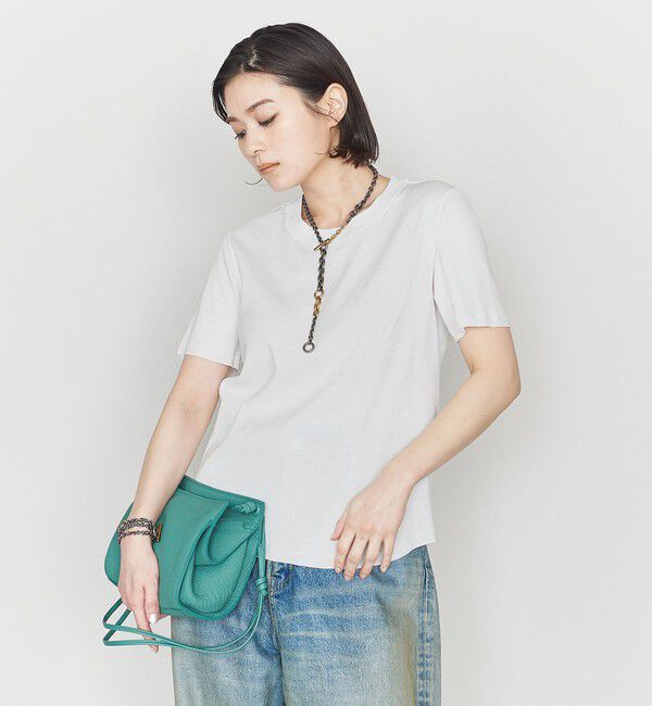 ASTRAET「＜ASTRAET＞フライス クルーネックTシャツ」|Tシャツ・カットソー|