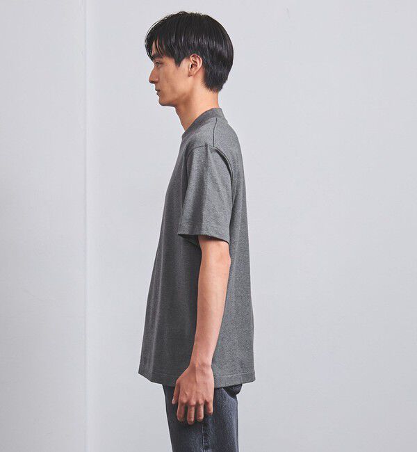 UNITED ARROWS「SARROWS/サローズ オーガニックコットン モックネック Tシャツ」|Tシャツ・カットソー|