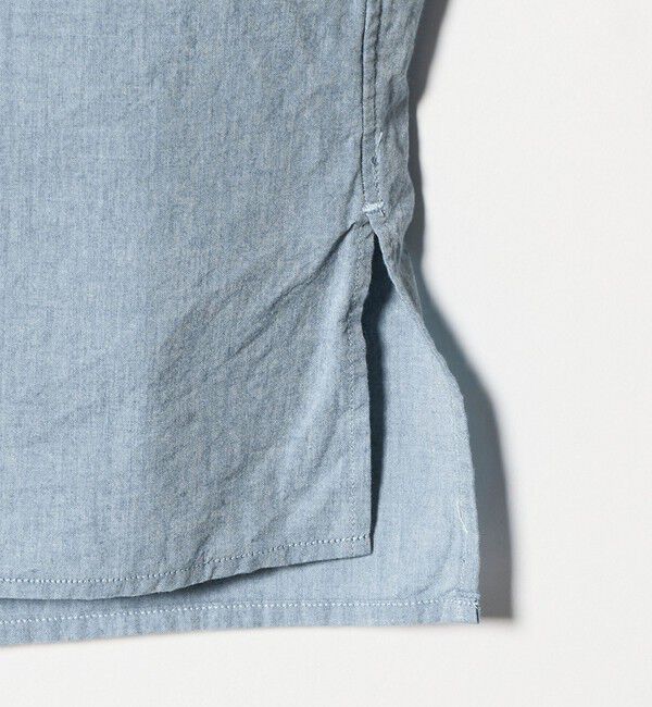 UNITED ARROWS「シャンブレー ワンピースカラー シャツ」|シャツ・ブラウス|