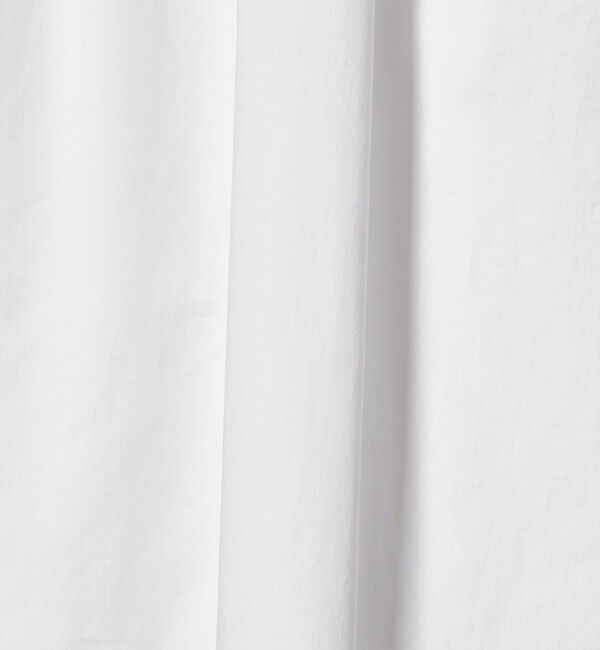 UNITED ARROWS「サテン エンブロイダリーフラワー シャツ ブラウス」|シャツ・ブラウス|