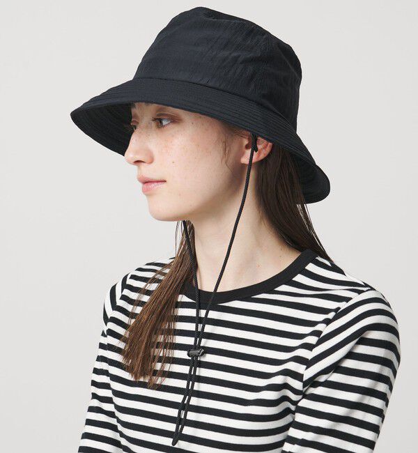 UNITED ARROWS「リップストップ UV ハット」|ハット|BLACK