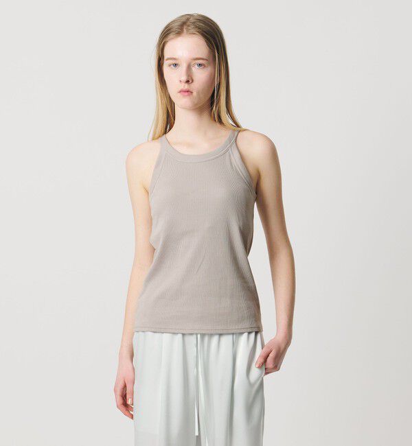 AEWEN MATOPH「＜AEWEN MATOPH＞アメリカンスリーブ タンクトップ」|タンクトップ|BEIGE