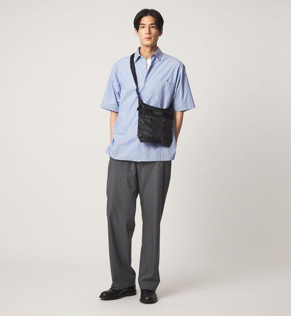 UNITED ARROWS「【別注】＜BRIEFING＞SOLID LIGHT SACOCHE TALL ソリッド ライト/サコッシュ」|ショルダー・メッセンジャー|