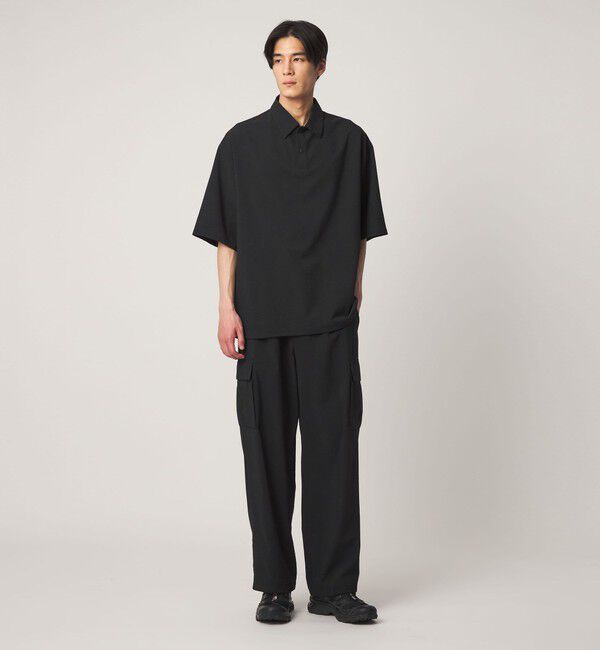 UNITED ARROWS「DotAir ドットエア サッカー ヘムコード ポロシャツ　吸水速乾」|ポロシャツ|