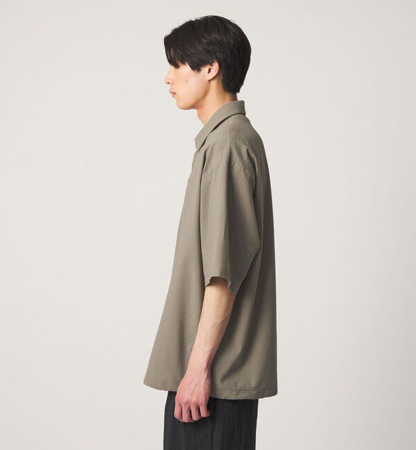 UNITED ARROWS「DotAir ドットエア サッカー ヘムコード ポロシャツ　吸水速乾」|ポロシャツ|