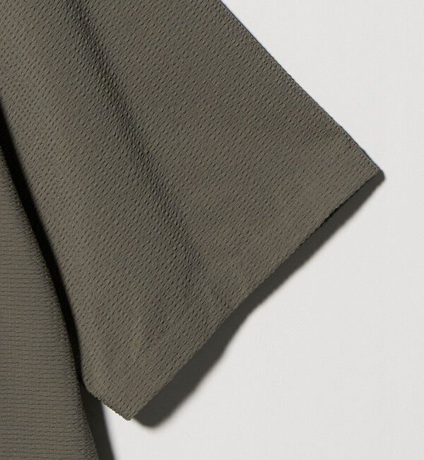 UNITED ARROWS「DotAir ドットエア サッカー ヘムコード ポロシャツ　吸水速乾」|ポロシャツ|