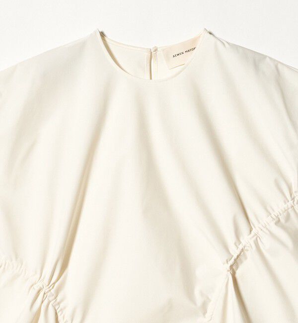 AEWEN MATOPH「＜AEWEN MATOPH＞イレギュラーギャザーブラウス ウォッシャブル」|シャツ・ブラウス|