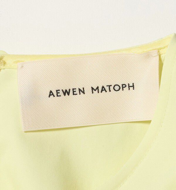 AEWEN MATOPH「＜AEWEN MATOPH＞イレギュラーギャザーブラウス ウォッシャブル」|シャツ・ブラウス|