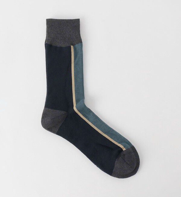 UNITED ARROWS green label relaxing「＜CHICSTOCKS＞センターライン ソックス」|ソックス|NAVY