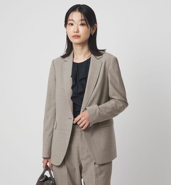 UNITED ARROWS green label relaxing「［size SHORTあり］カチリラ シングル テーラード ジャケット ウォッシャブル ストレッチ」|テーラードジャケット|