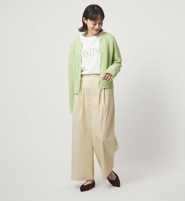 UNITED ARROWS green label relaxing「［size SHORT/TALLあり］オルマイ LI/MIX ワイド パンツ」|その他|