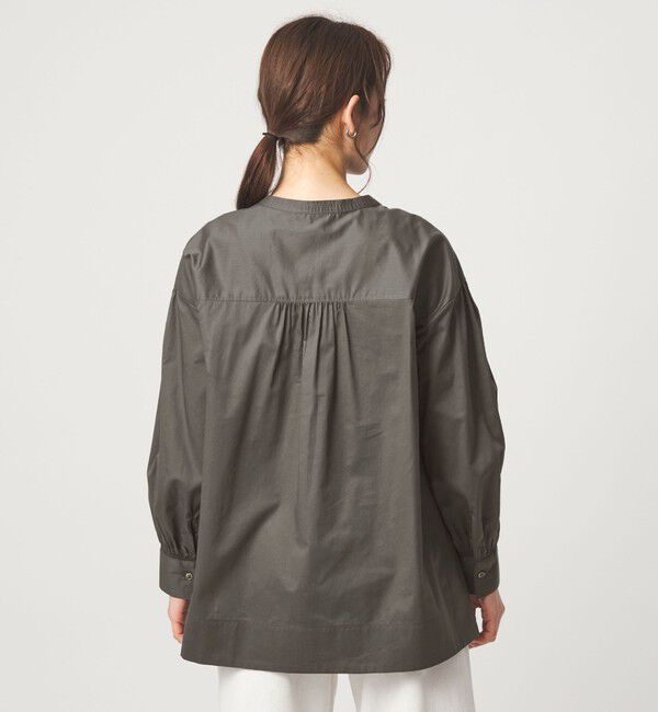 UNITED ARROWS green label relaxing「レースアップ ブラウス」|シャツ・ブラウス|