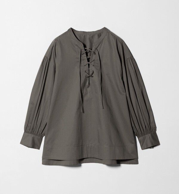 UNITED ARROWS green label relaxing「レースアップ ブラウス」|シャツ・ブラウス|