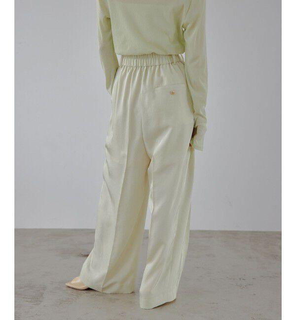 EMMEL REFINES「＜EMMEL REFINES＞EM LT/ツイル 2タック トロミパンツ」|チノ|