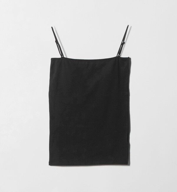 EMMEL REFINES「＜EMMEL REFINES＞EM カップツキ キャミソール」|Tシャツ・カットソー|BLACK