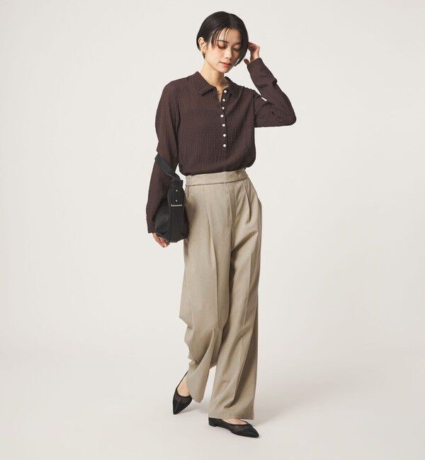 UNITED ARROWS green label relaxing「【WEB限定】＜at ease＞オルマイ ワイド パンツ ストレッチ UVカット」|その他|