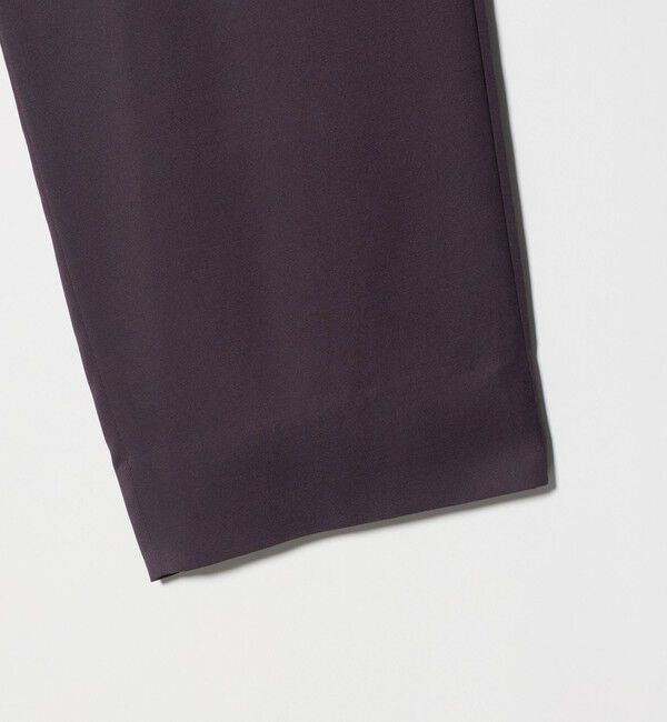 UNITED ARROWS green label relaxing「FINE BASIC トリアセテート ウール  2P ワイド スラックス パンツ W4 」|スラックス|