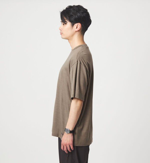 UNITED ARROWS green label relaxing「【別注】＜Marmot＞メリノウール 半袖 Tシャツ」|Tシャツ・カットソー|