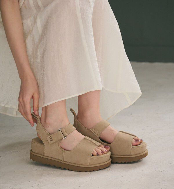 BEAUTY&YOUTH UNITED ARROWS「【国内EXCLUSIVE】＜UGG＞ゴールデンスター ハイ サンダル」|サンダル|BEIGE