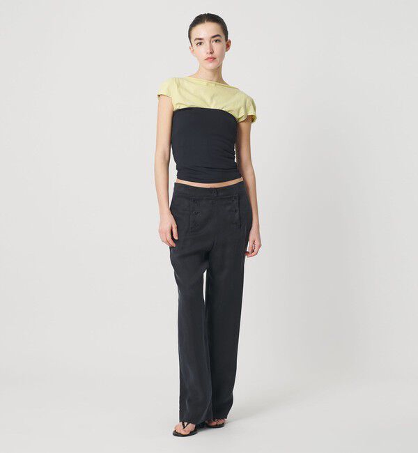 ATTISESSION「＜ATTISESSION＞コットン カップスリーブ Tシャツ」|Tシャツ・カットソー|