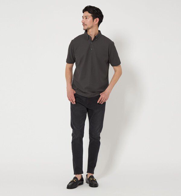 BEAUTY&YOUTH UNITED ARROWS「【WEB限定 WARDROBE SMART】ステイ クリーン ピケ BD ポロシャツ【抗菌防臭】」|ポロシャツ|