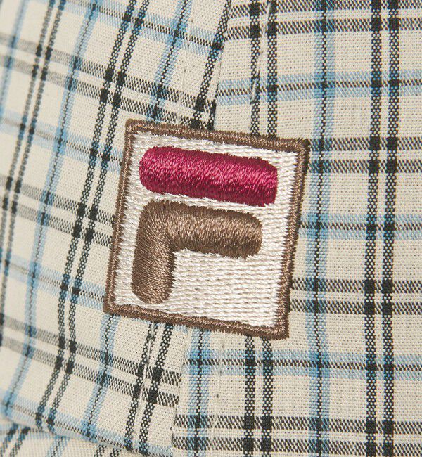 BEAUTY&YOUTH UNITED ARROWS「【別注】＜FILA＞チェック キャップ」|キャップ・キャスケット|