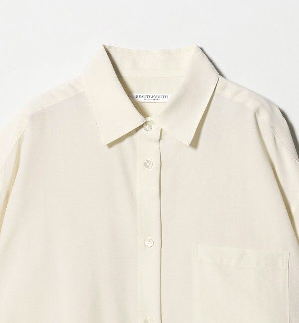 BEAUTY&YOUTH UNITED ARROWS「シアー バックタック シャツ 吸水速乾」|シャツ・ブラウス|