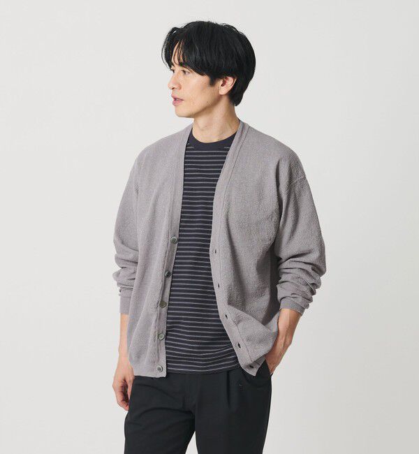 BEAUTY&YOUTH UNITED ARROWS「エアミラノ Vネック カーディガン ウォッシャブル 抗菌 防臭機能付き」|カーディガン|