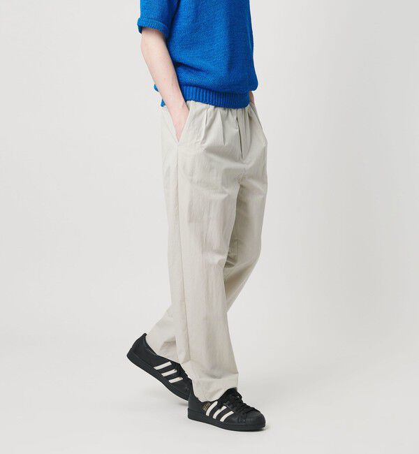 BEAUTY&YOUTH UNITED ARROWS「FLFY コットンナイロン バルーンイージーパンツ  NO.9」|チノ|