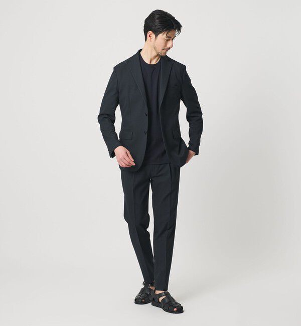 BEAUTY&YOUTH UNITED ARROWS「【WEB限定 WARDROBE SMART】ライト オックスフォード セットアップ/ジャケット＆イージーパンツ」|スーツ|