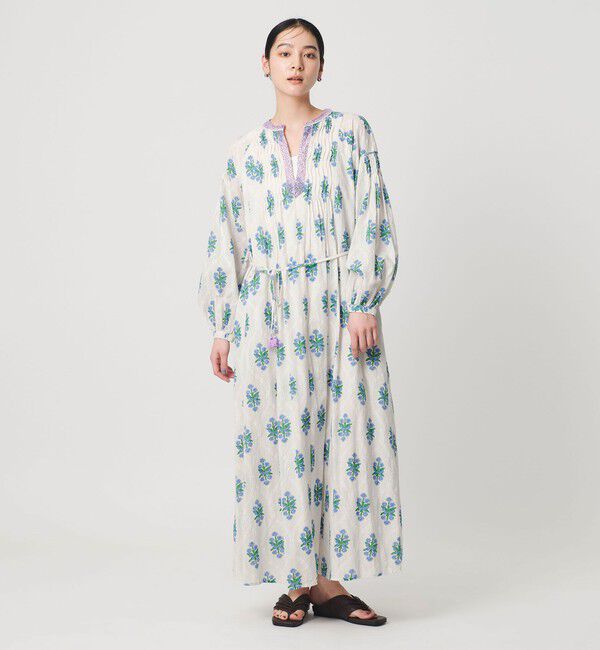 BEAUTY&YOUTH UNITED ARROWS「＜ne Quittez pas＞プリント ワンピース」|ワンピース|