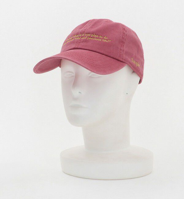 BEAUTY&YOUTH UNITED ARROWS「【別注】＜Samplee＞メッセージ キャップ」|キャップ・キャスケット|