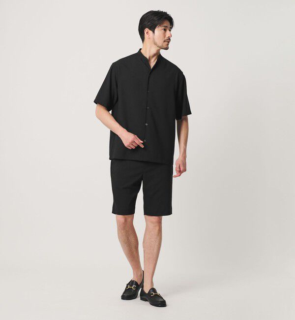 BEAUTY&YOUTH UNITED ARROWS「【WEB限定 WARDROBE SMART】 Reflax スキッパー シャツ」|シャツ・ブラウス|