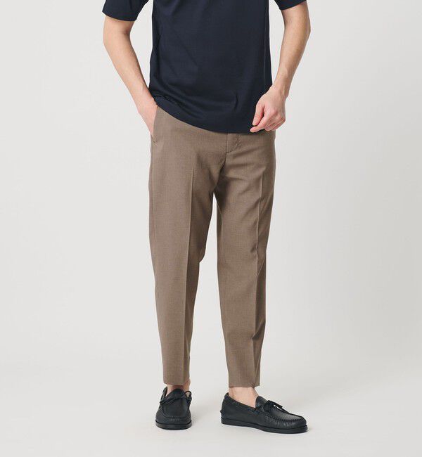 BEAUTY&YOUTH UNITED ARROWS「【WEB限定 WARDROBE SMART】 Reflax スキニー クロップドパンツ	」|スラックス|