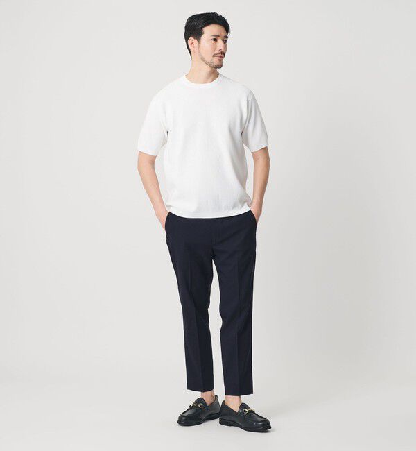 BEAUTY&YOUTH UNITED ARROWS「【WEB限定 WARDROBE SMART】 Reflax スキニー クロップドパンツ	」|スラックス|