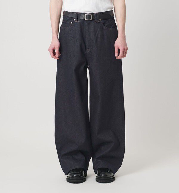 MONKEY TIME「ライトオンス リジッド デニム バギー パンツ」|チノ|