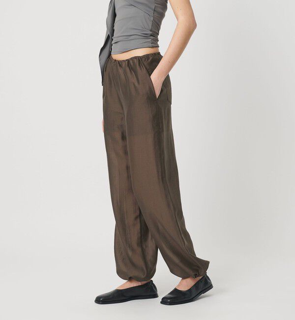 ATTISESSION「＜ATTISESSION＞CEL/PE シアーパンツ」|チノ|