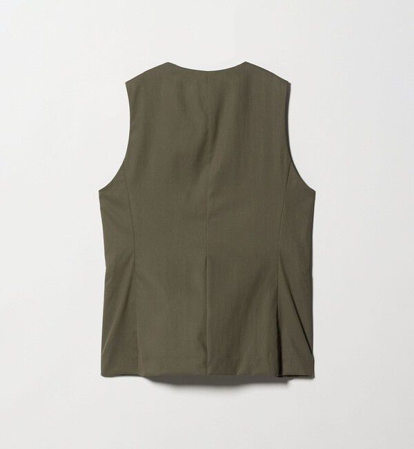 BEAUTY&YOUTH UNITED ARROWS「セルロースナイロンオックス クルーネック ベスト」|ベスト・ジレ|